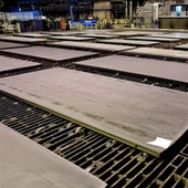 EN 10025 S355J2W צלחות פלדה קורטן